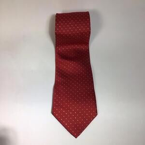 Fantastic Beasts Red Tie Gold Dots 100% Polyester Harry Potter Wizarding World